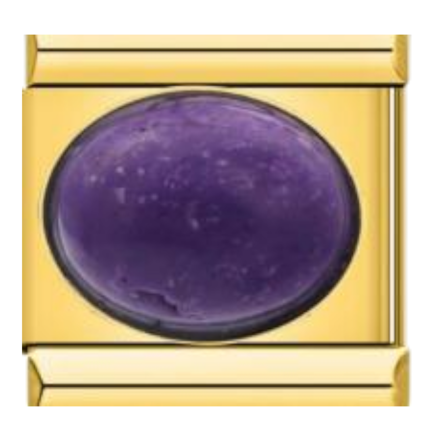 Piedra Ovalada Lisa - Amatista