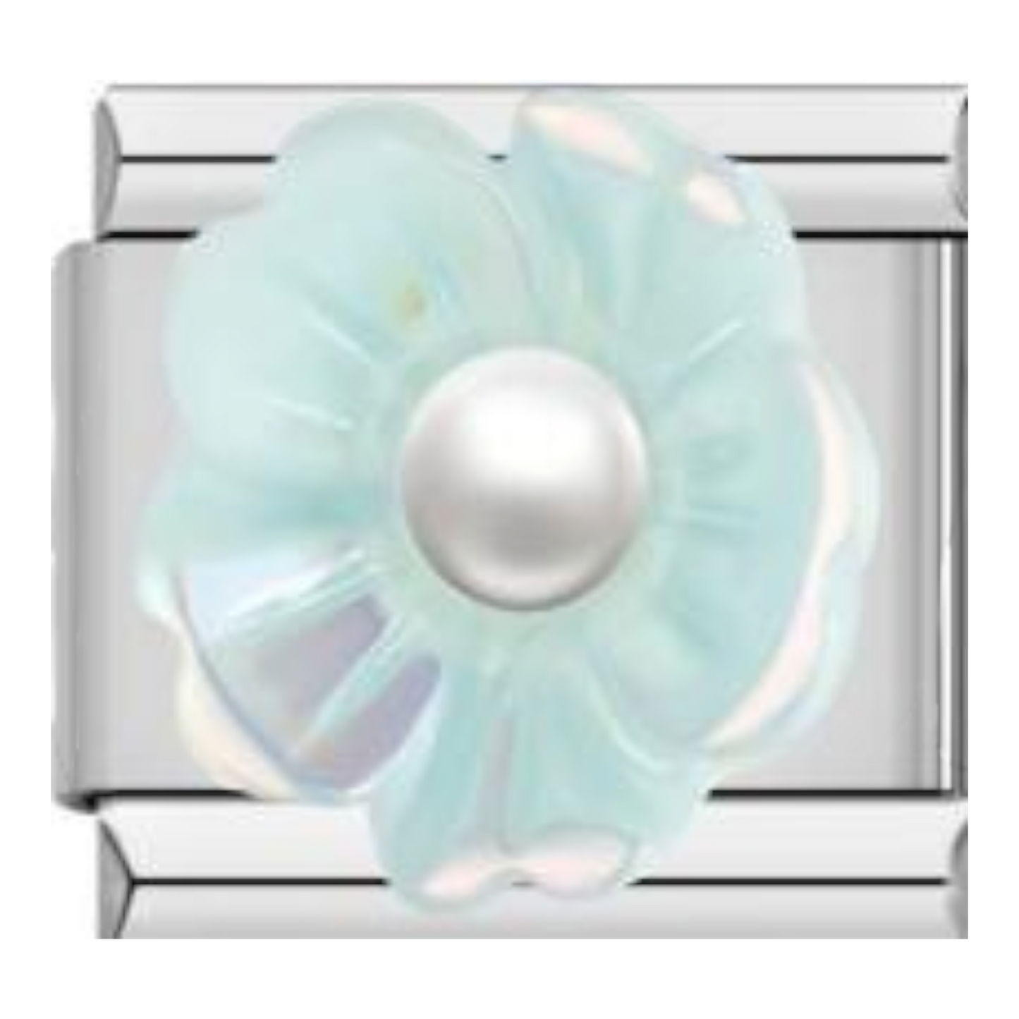 Flor de Nácar Azul