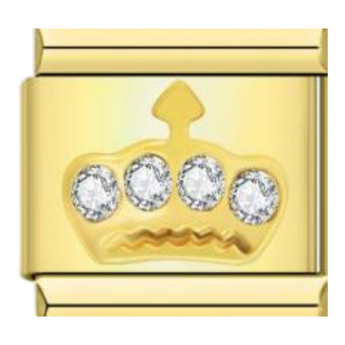 Corona con Circonitas - Dorado