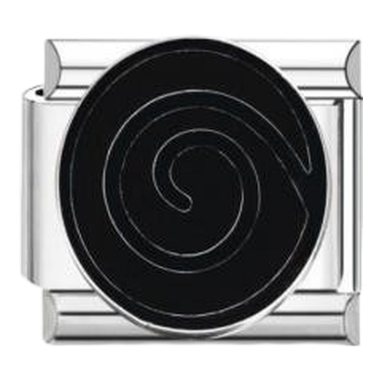 Espiral Negra Minimalista
