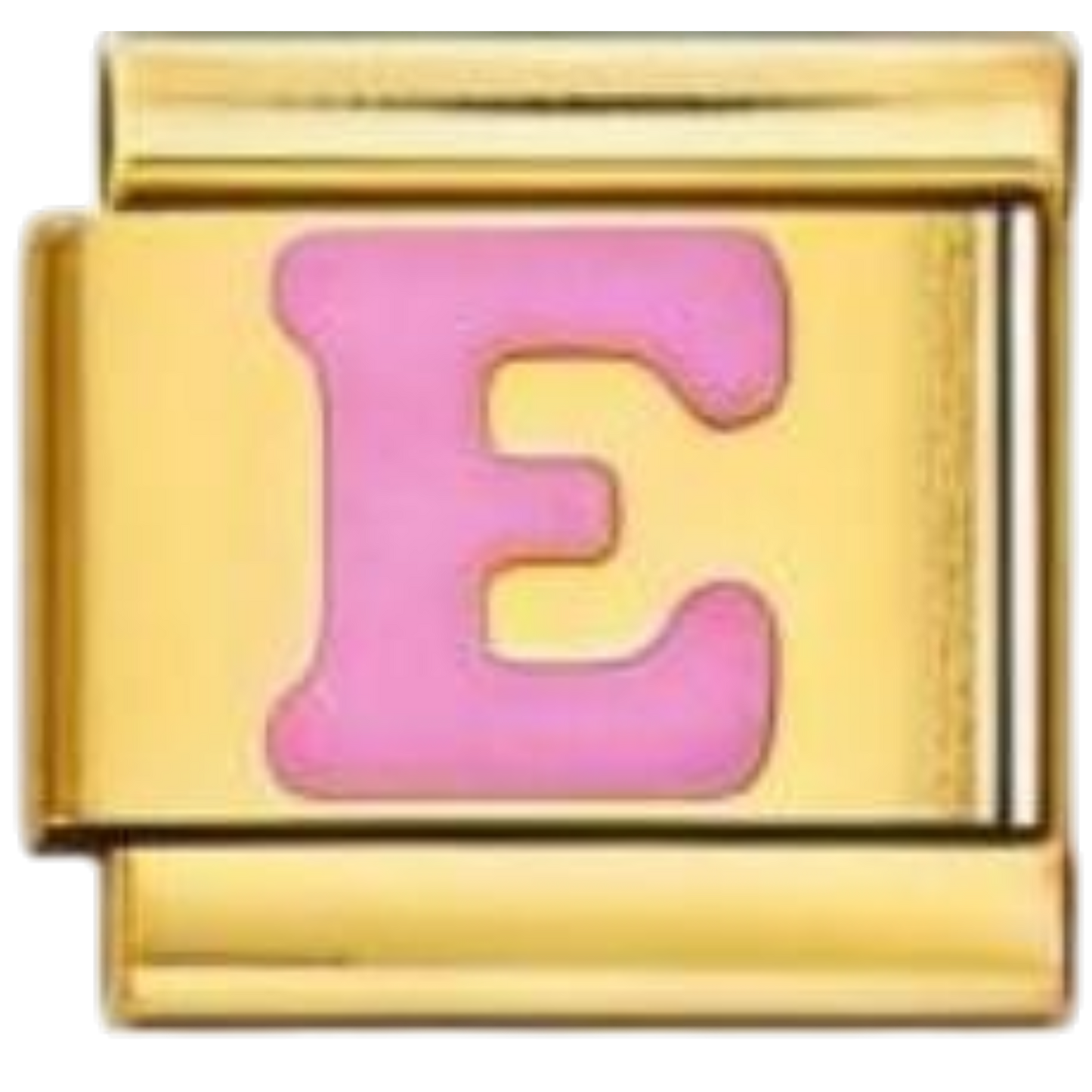 Letra E - Rosa