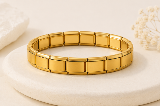 Pulsera Base Dorada