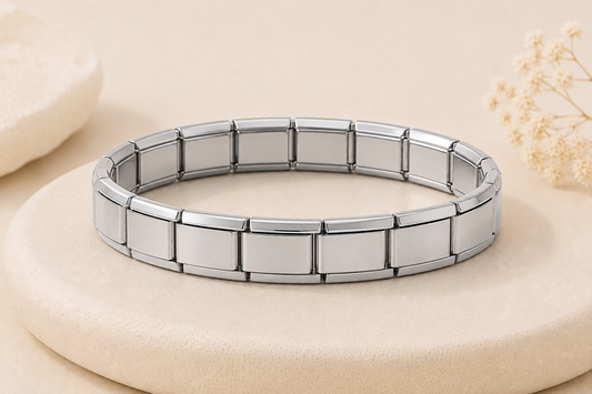 Pulsera Base Plateada