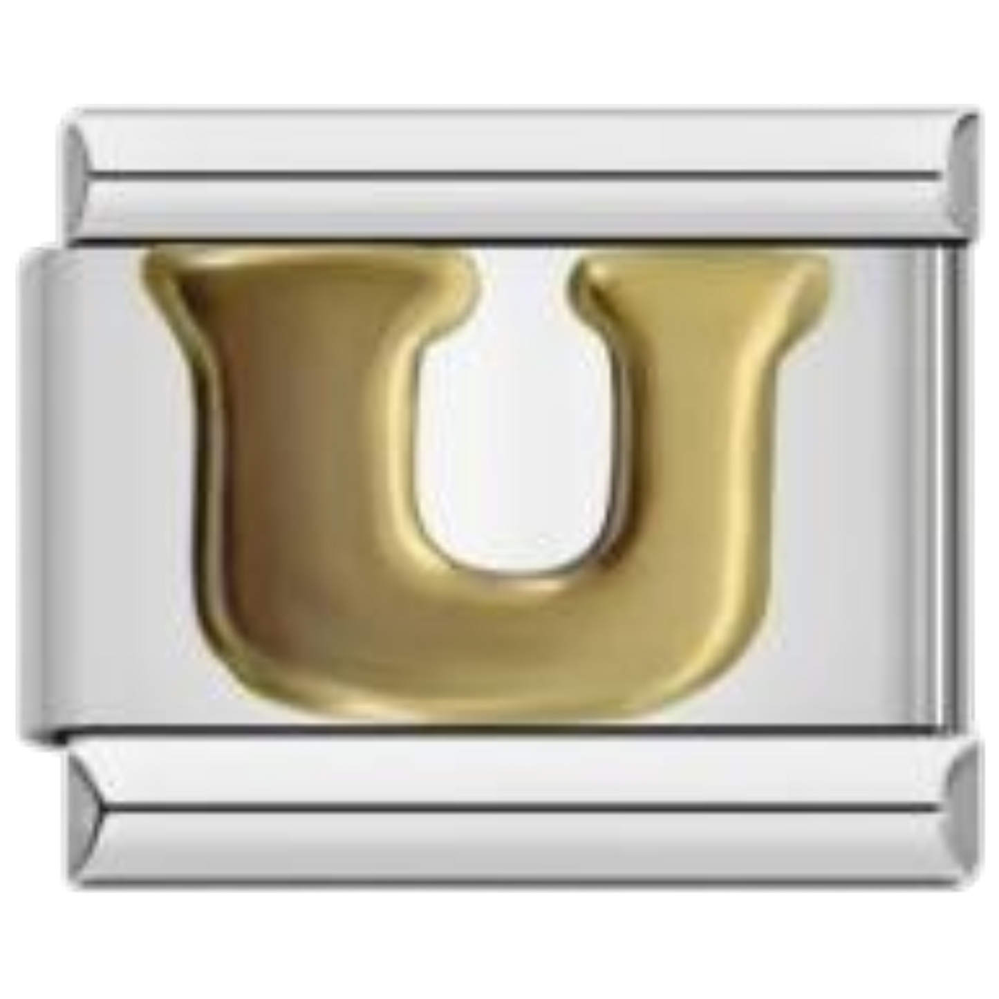Letra U - Dorado