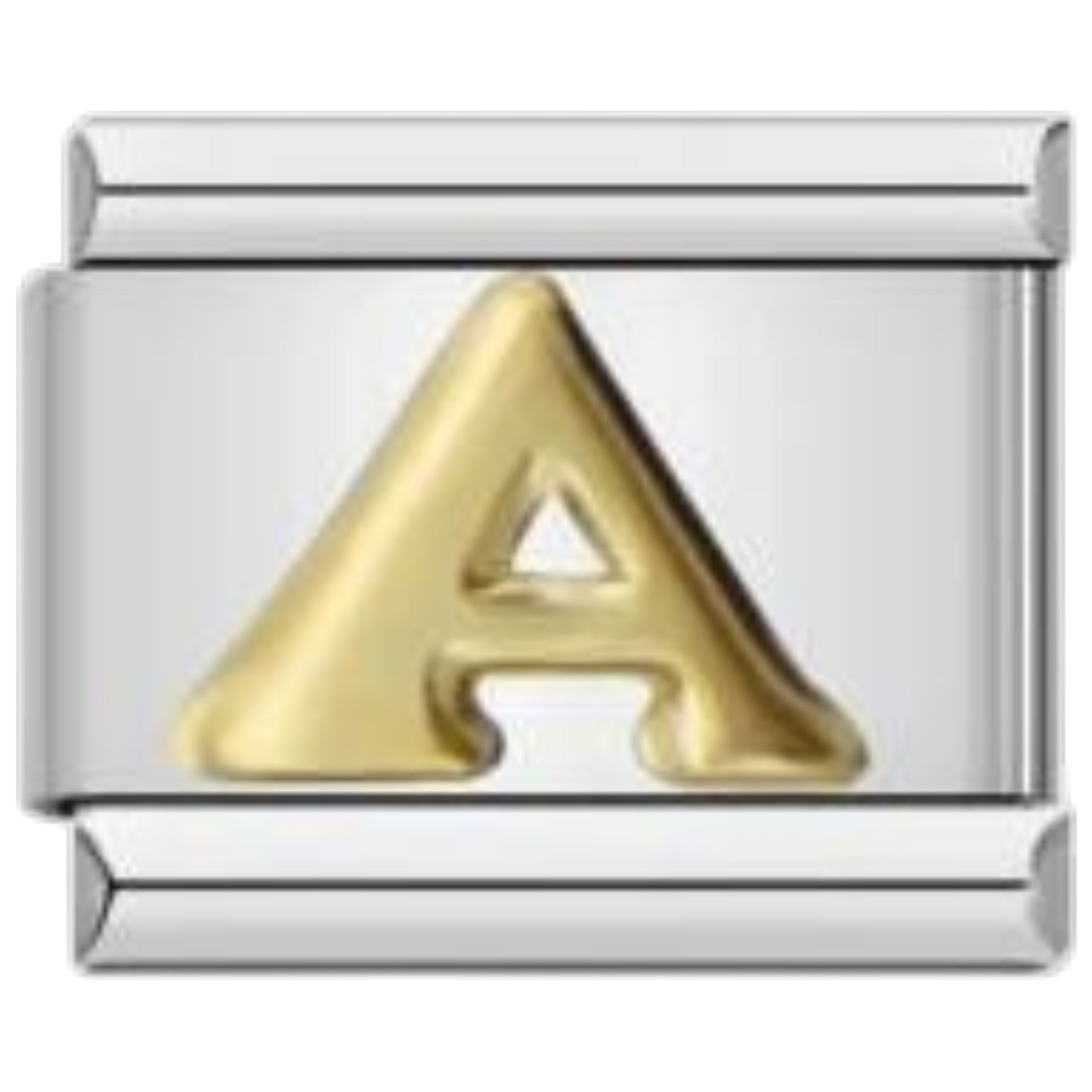 Letra A - Dorado