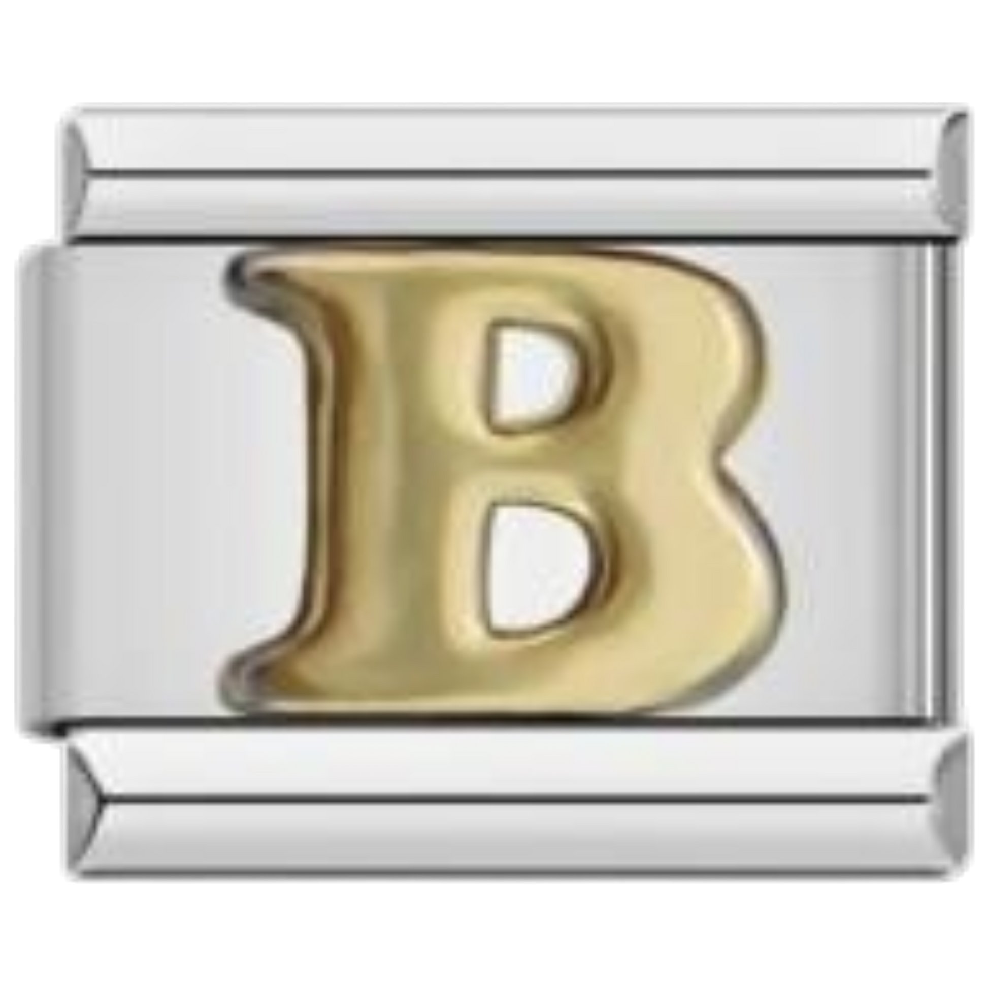 Letra B - Dorado