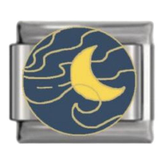 Luna sobre Olas