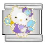 Hello Kitty Corazón Lila