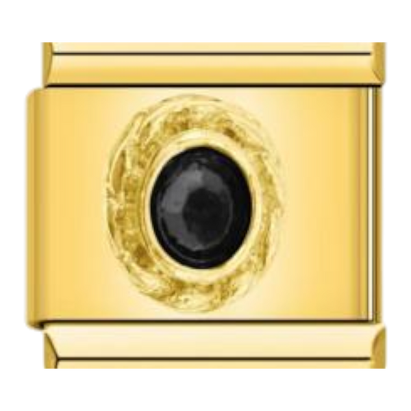 Piedra Ovalada Engastada
