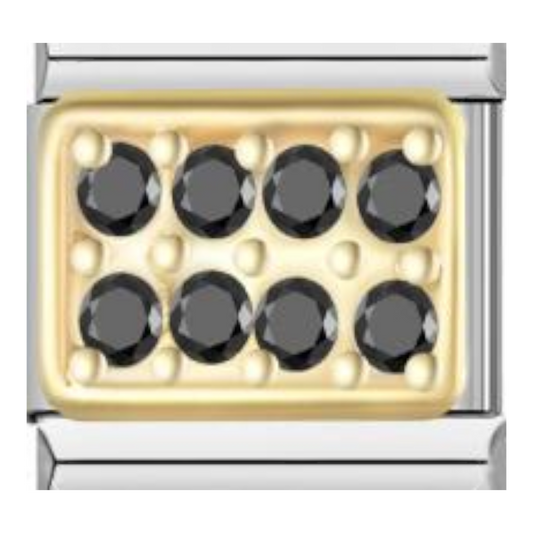Panel de Cristales - Negro