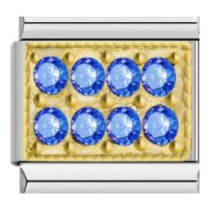 Panel de Cristales - Zafiro
