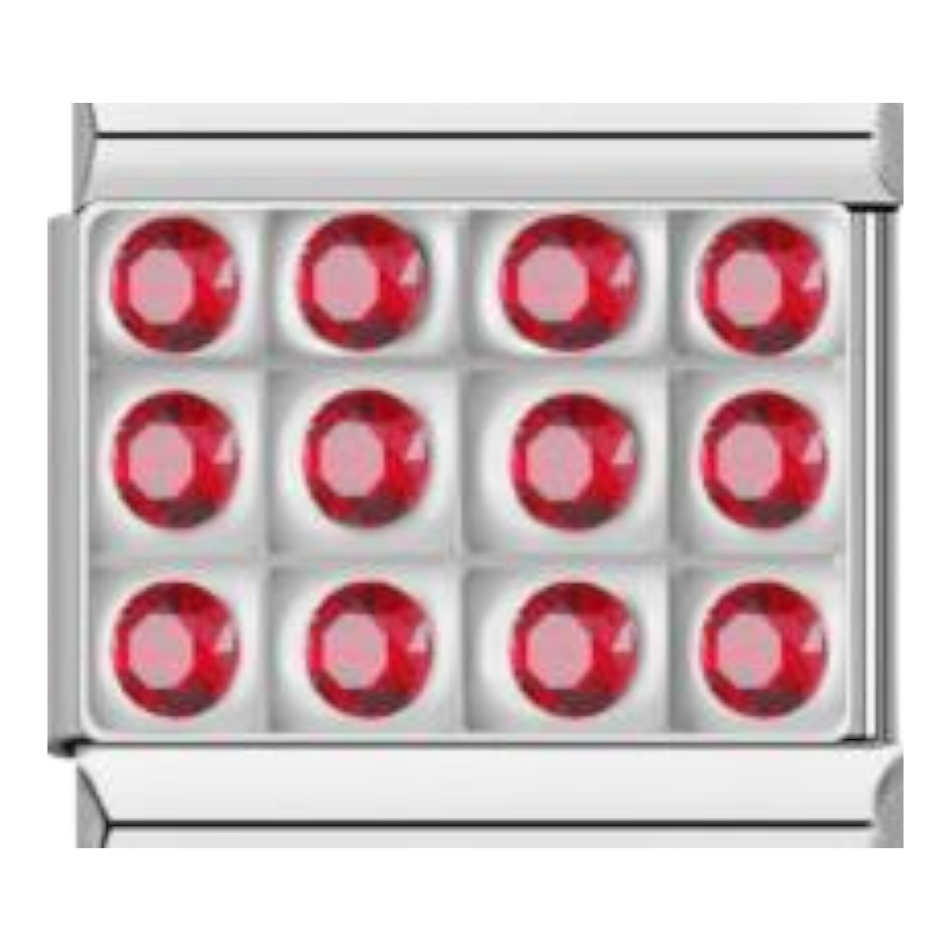 Panel de Cristales - Rojo