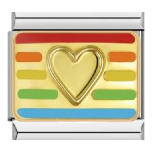 Corazón Arcoíris
