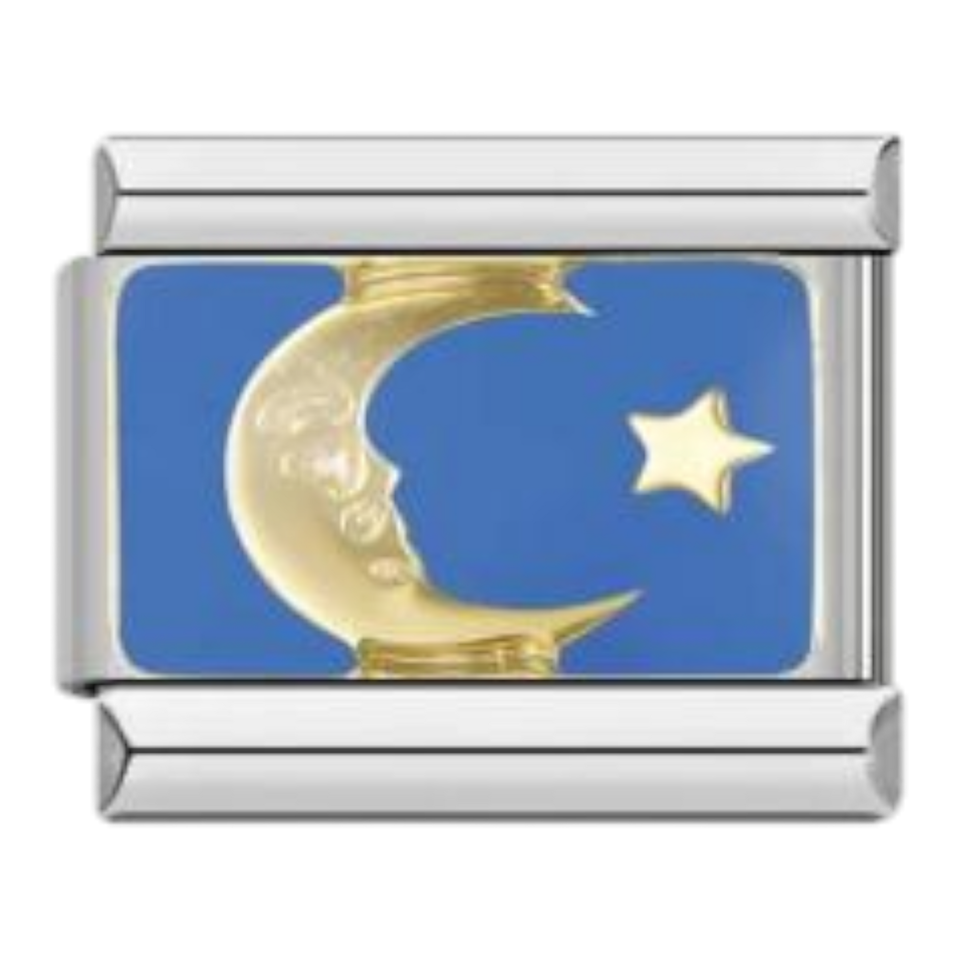 Luna Dorada con Estrella