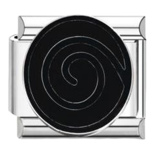Espiral Negra Minimalista