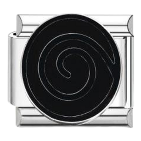 Espiral Negra Minimalista