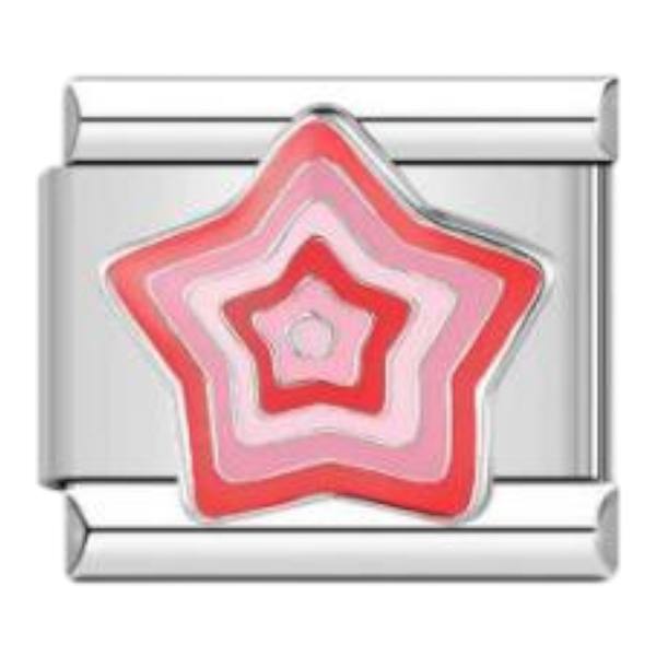 Estrella Rosa en Capas