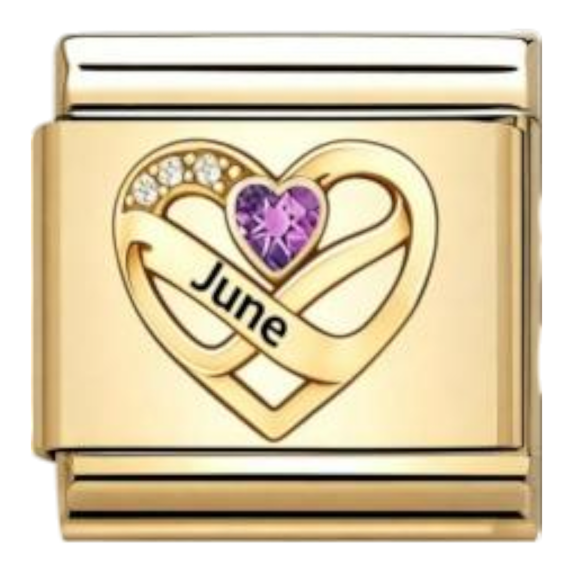Corazón Junio Dorado