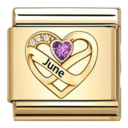Corazón Junio Dorado