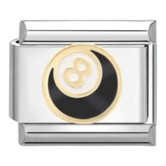 Luna Yin Yang Plateada