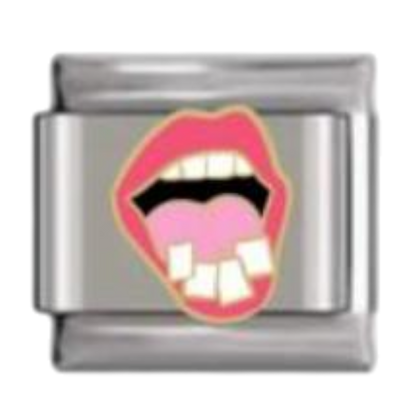 Lengua Rock - Rojo