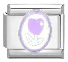 Globo Corazón Lila