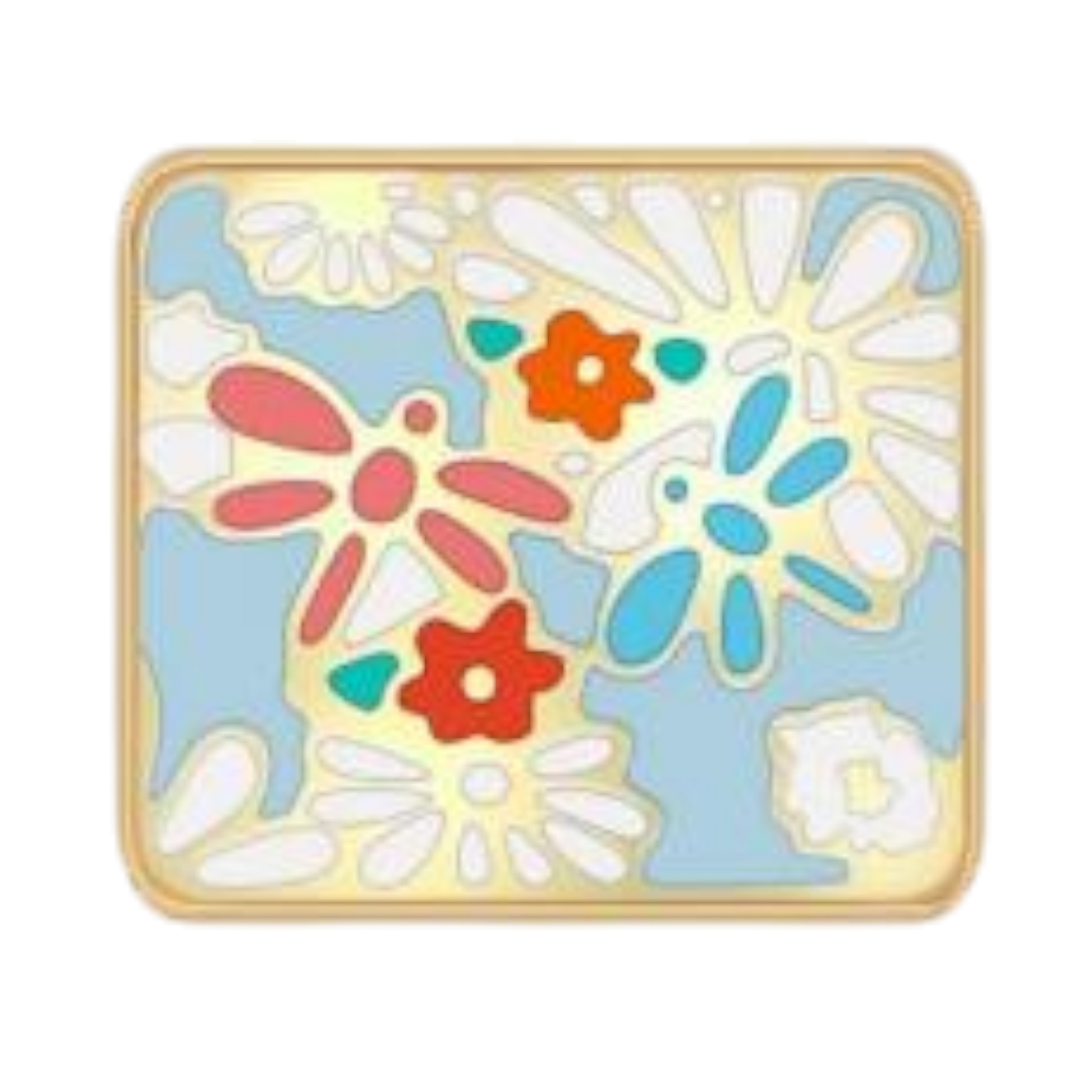 Mosaico Floral Multicolor