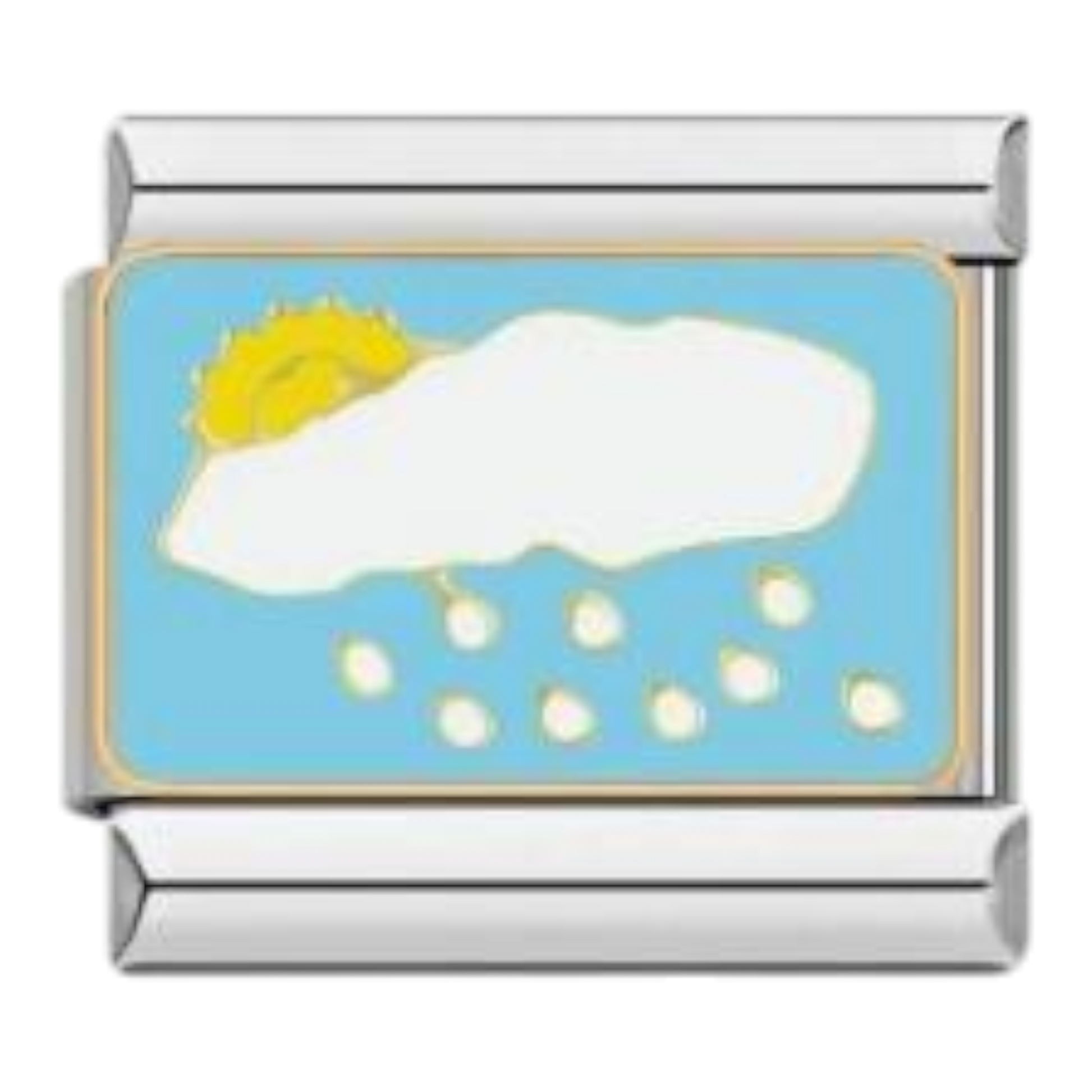 Nube con Lluvia y Sol
