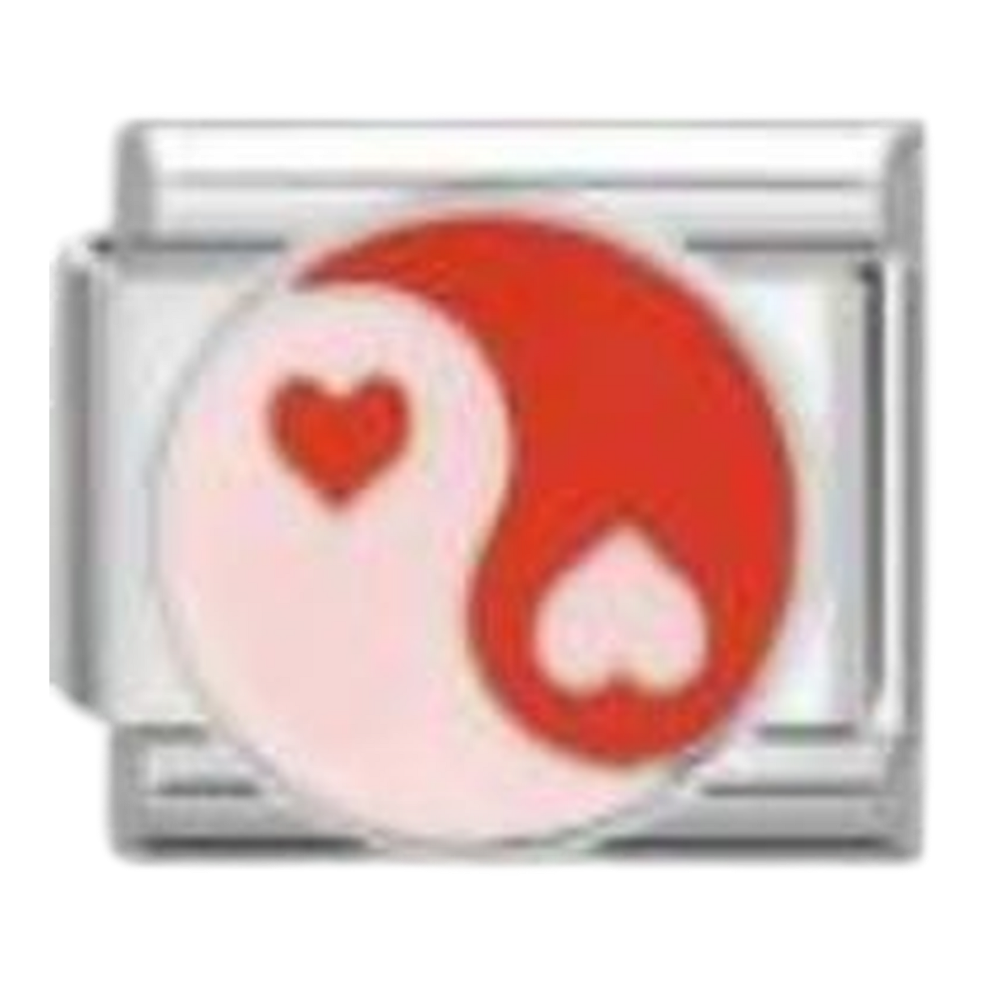 Yin Yang Rojo sobre