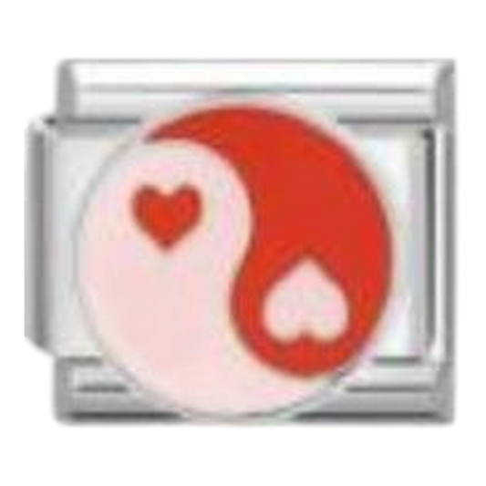 Yin Yang Rojo sobre