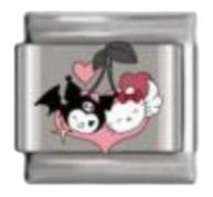 Kuromi y My Melody Corazón