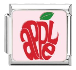 Apple Retro - Plata