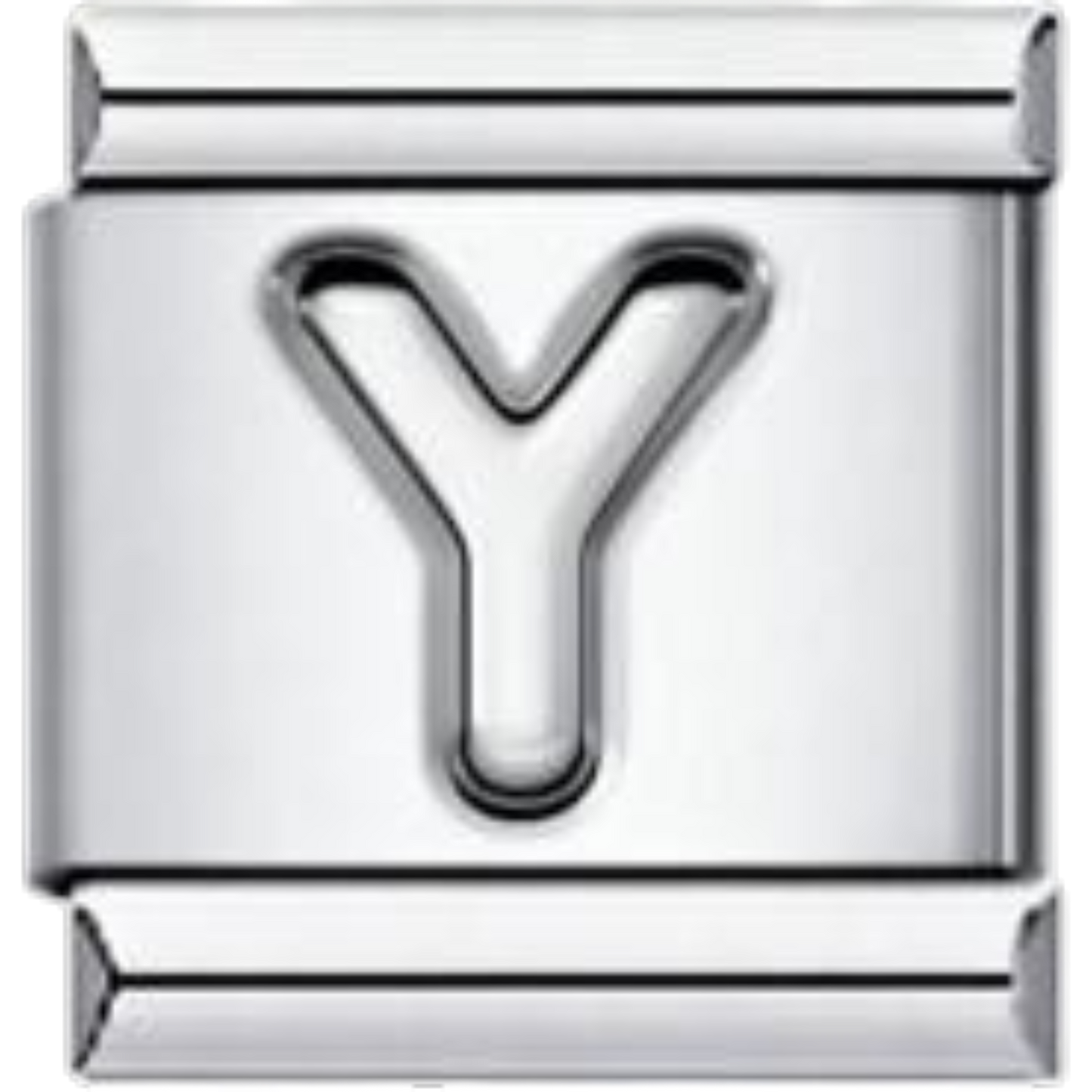 Letra Y - Plateado