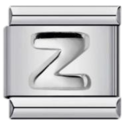 Letra Z - Plateado