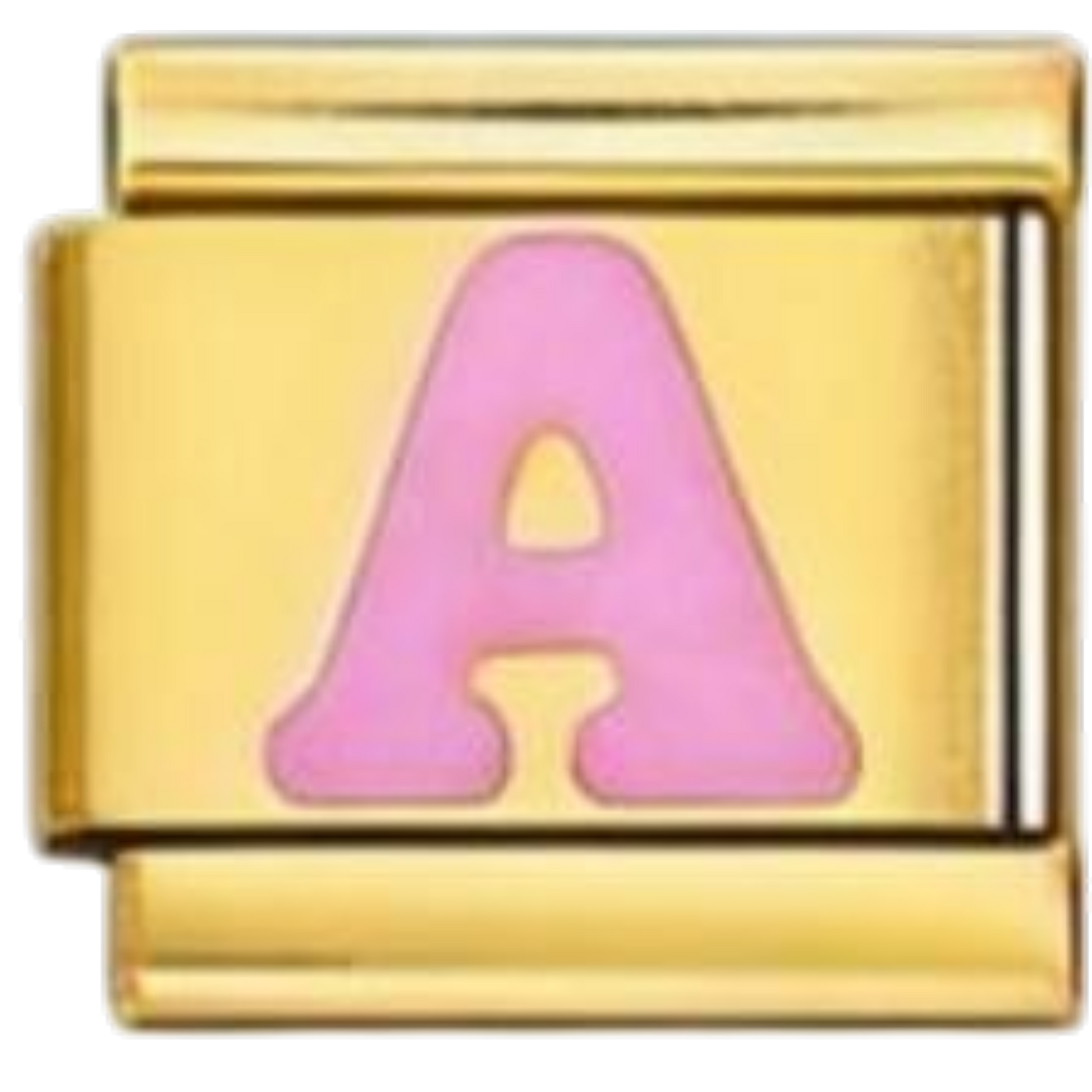 Letra A - Rosa