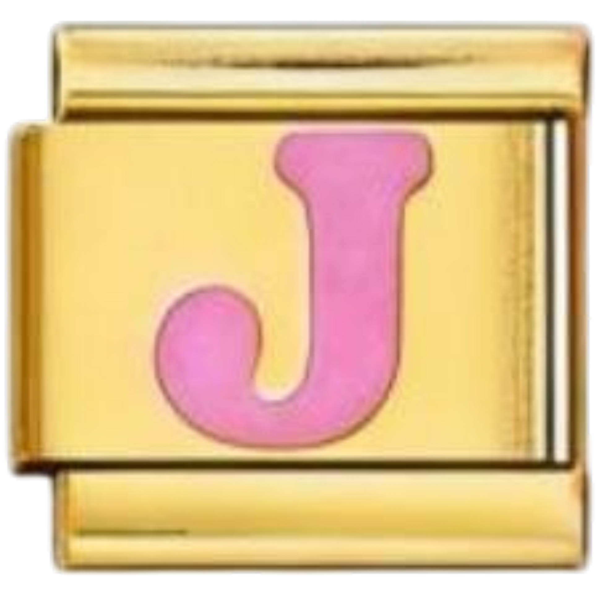 Letra J - Rosa
