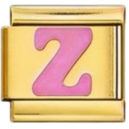 Letra Z - Rosa