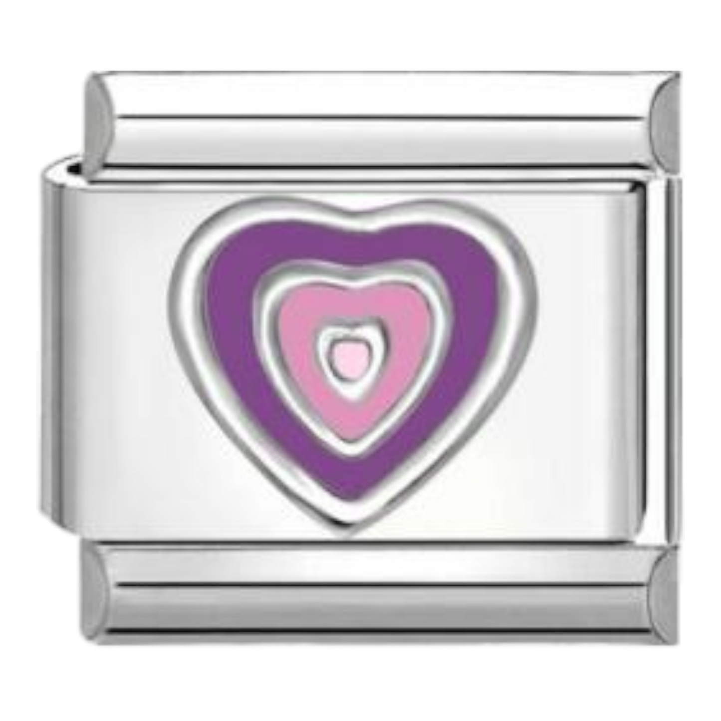 Corazón Concéntrico Lila