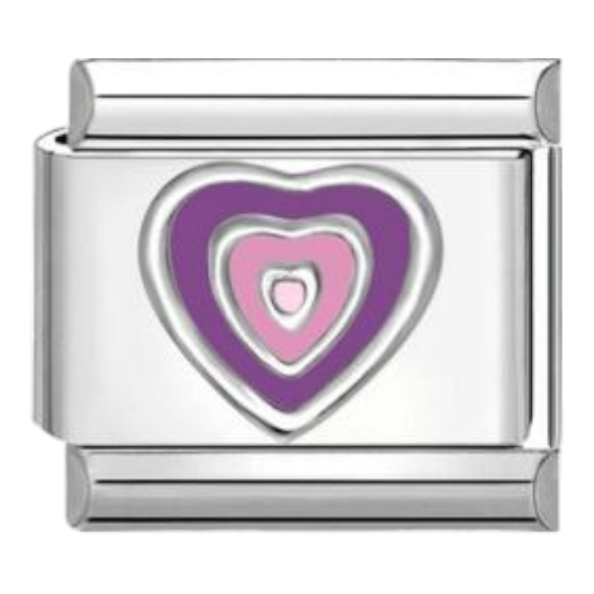 Corazón Concéntrico Lila