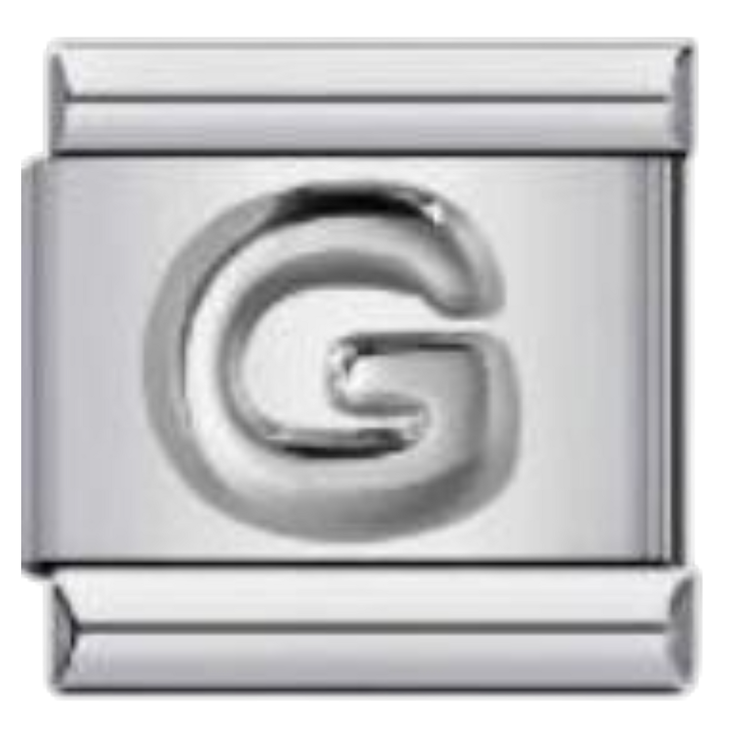 Letra G - Plateado