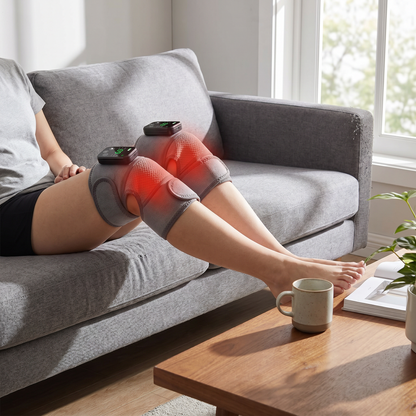 ThermoKnee Pro — Masajeador de Rodilla con Calor y Vibración